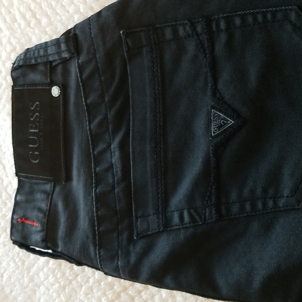 Women's Guess coated jeans